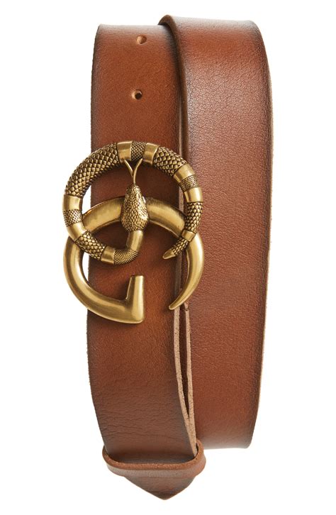 gucci belt men brown|genuine leather gucci belt men.